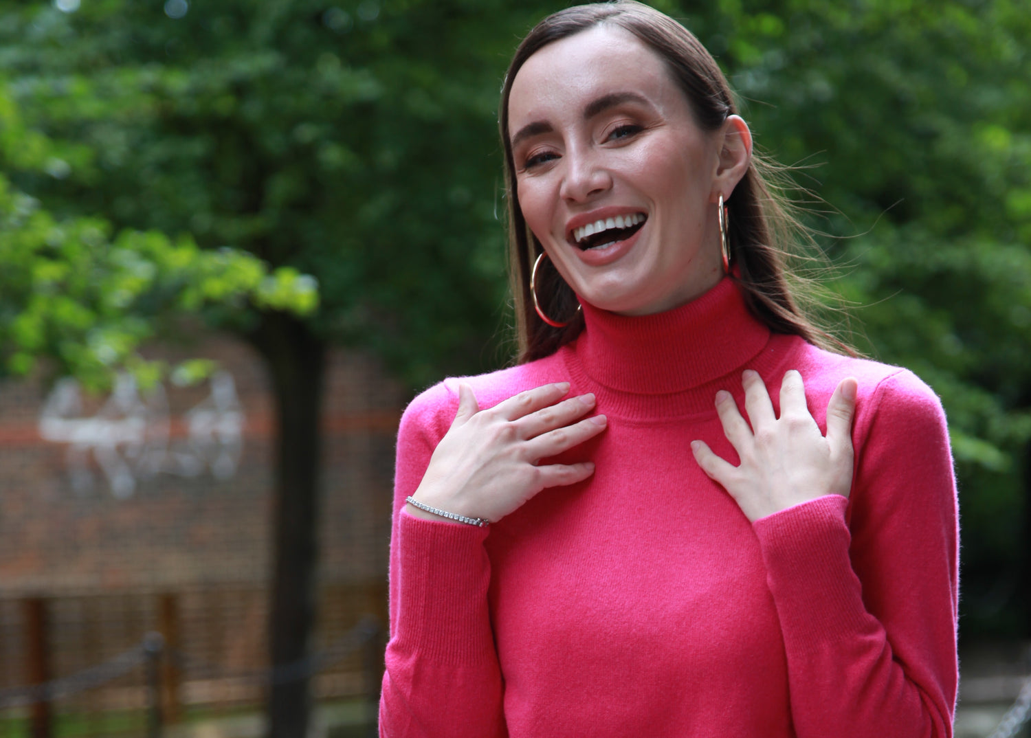 Cashmere Roll neck jumper