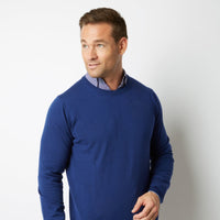 100% EXTRA FINE MERINO MARINE CREW