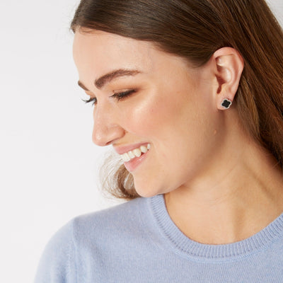 100% CASHMERE OPAL SKY CREW