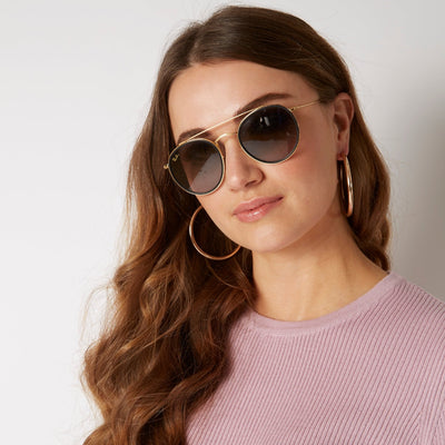 COTTON CASHMERE ORCHID PINK RIB CREW